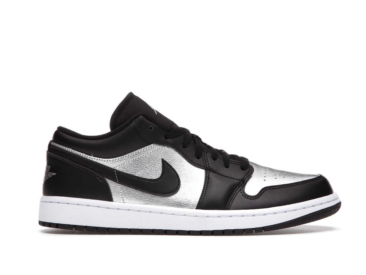 Jordan 1 Low SE Black Metallic Silver