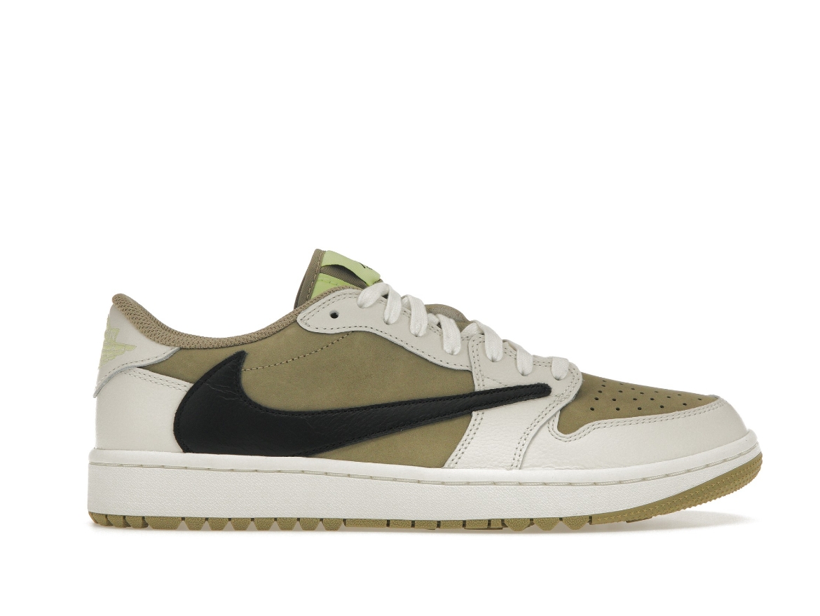 Jordan 1 Retro Low Golf Travis Scott Neutral Olive