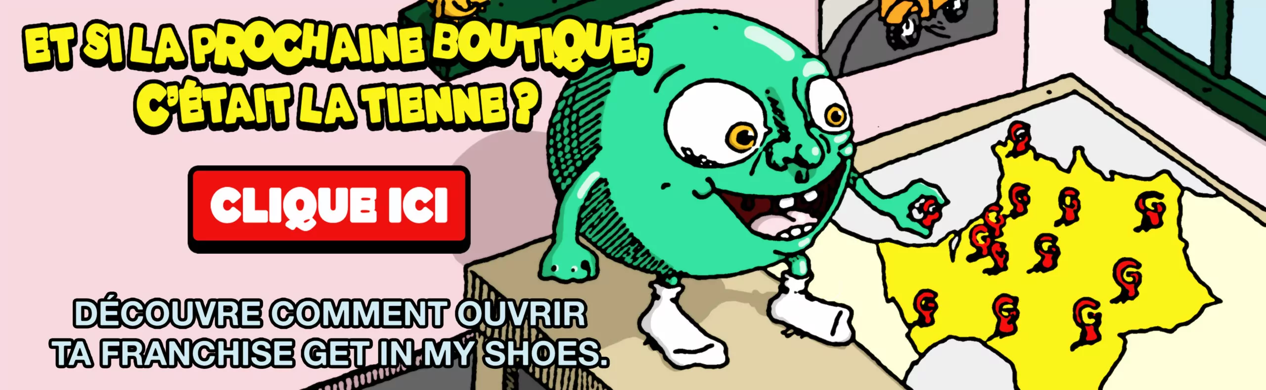 Devenez franchisé Get In My Shoes